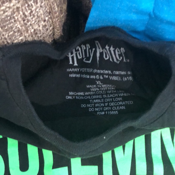 Bundle of 3 XL and 2XL Youth Character Tees Harry Potter Mario and Minions - Picture 7 of 8